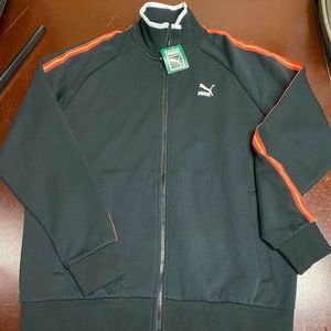 Puma Mens black Full Zip Track Jacket Size L, XL, XXL